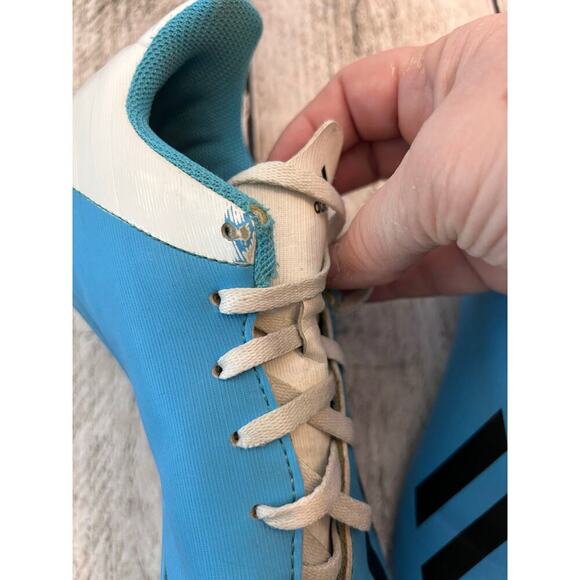 ADIDAS Unisex Youth X 19.4 Indoor Football/Soccer Shoes / Size: 6 - Picture 8 of 12